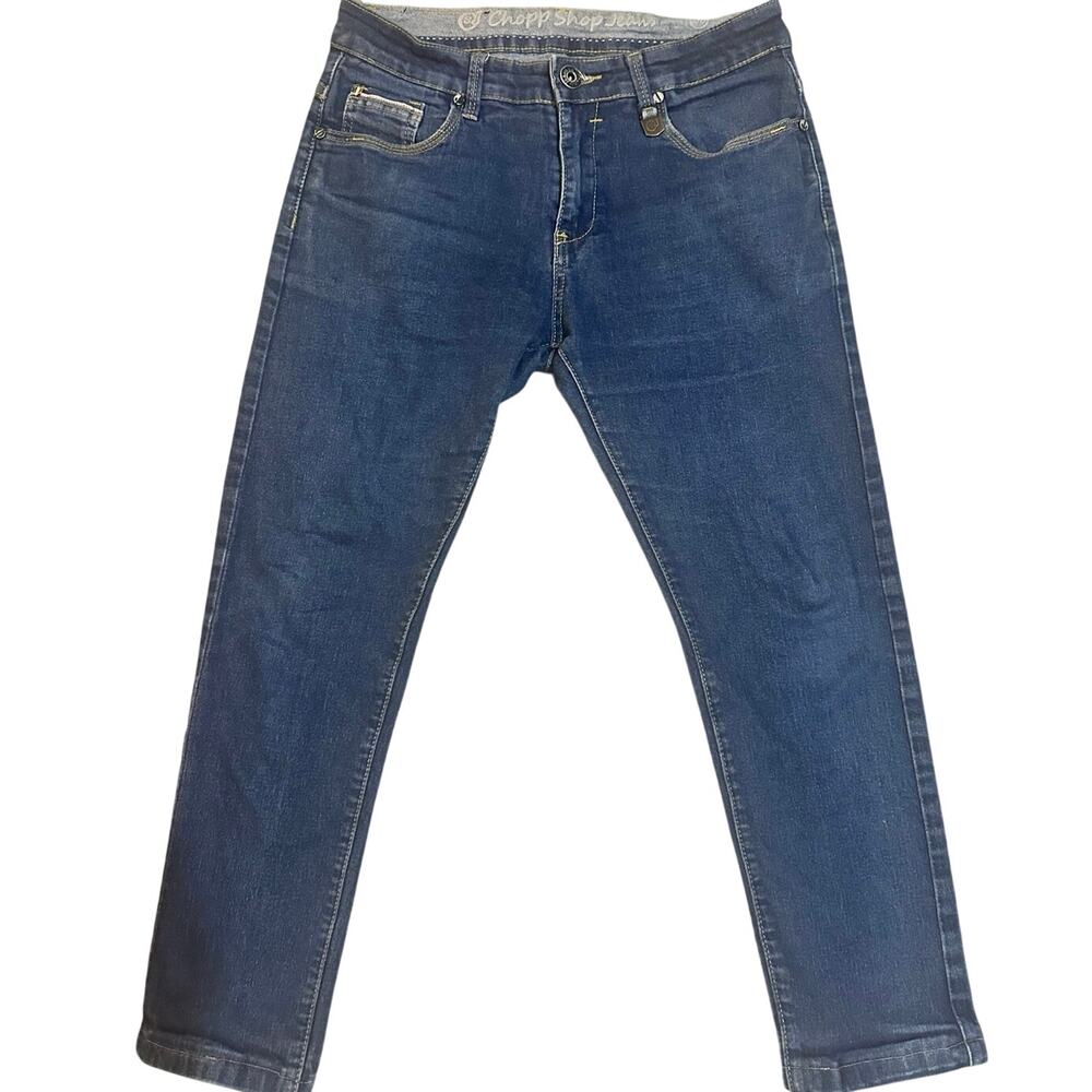Vintage Chopp Shop Jeans premium Quality Los Angelas skinny Fit CJS-2043 size 30